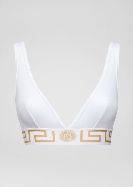 Bralette Versace Greca Border Triangle Dama | DATQONK-63